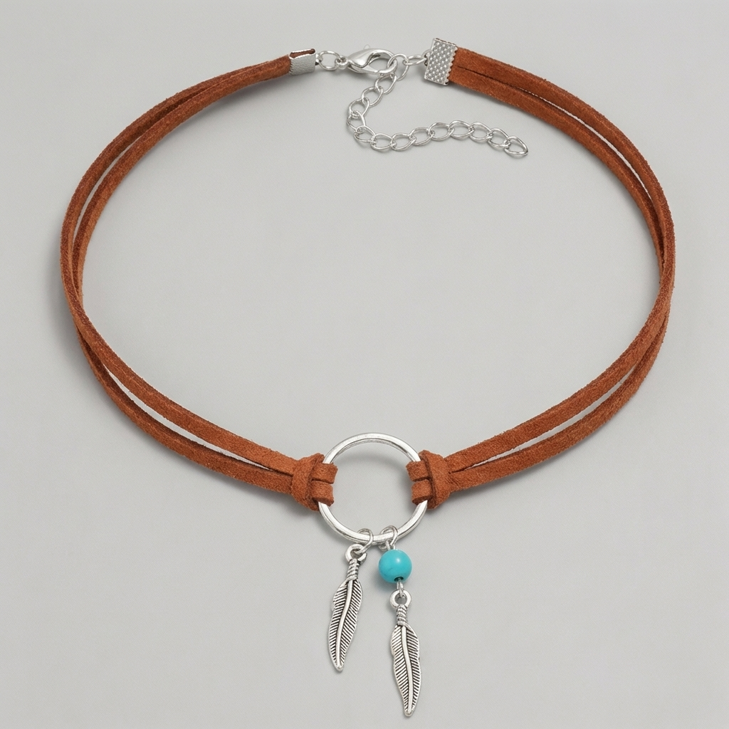 Wild Feather Necklace