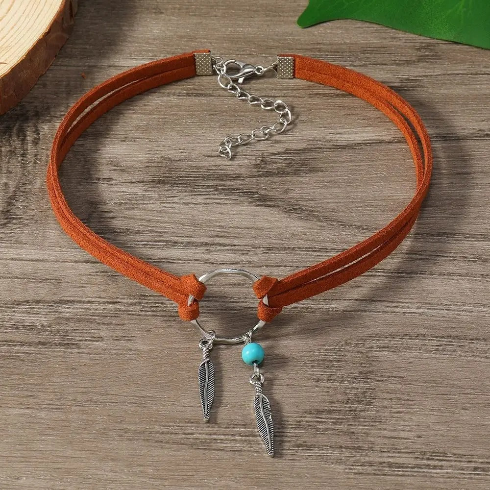 Wild Feather Necklace