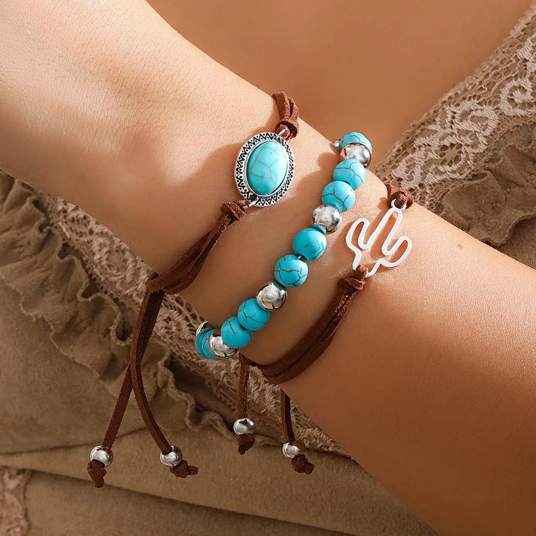 Turquoise Stack Bracelet