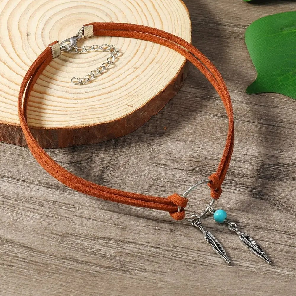 Wild Feather Necklace