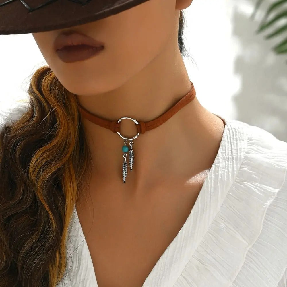 Wild Feather Necklace