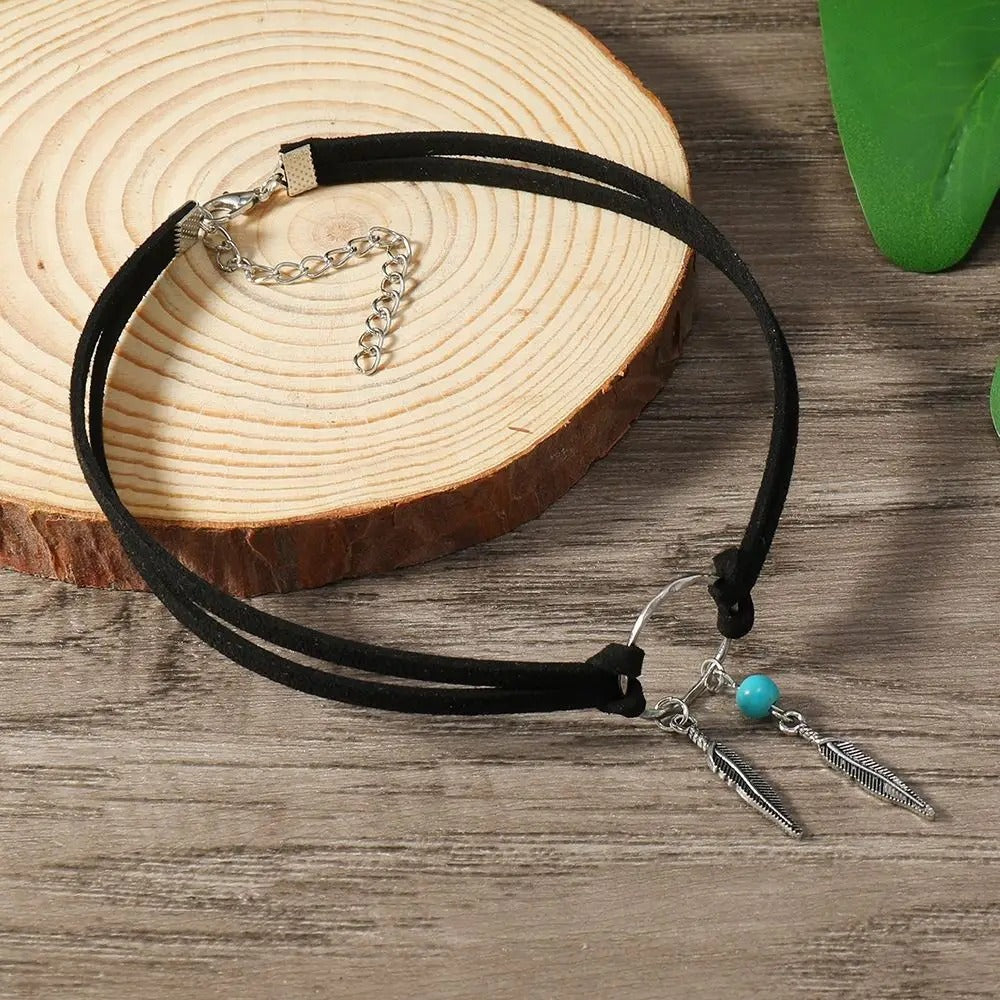 Wild Feather Necklace